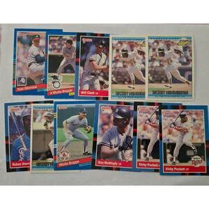 Lot of 11 Don Russ Baseball Cards